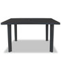 Voir la diapositive 2 : VIDAXL Table de jardin Anthracite 126 x 76 x 72 cm Plastique