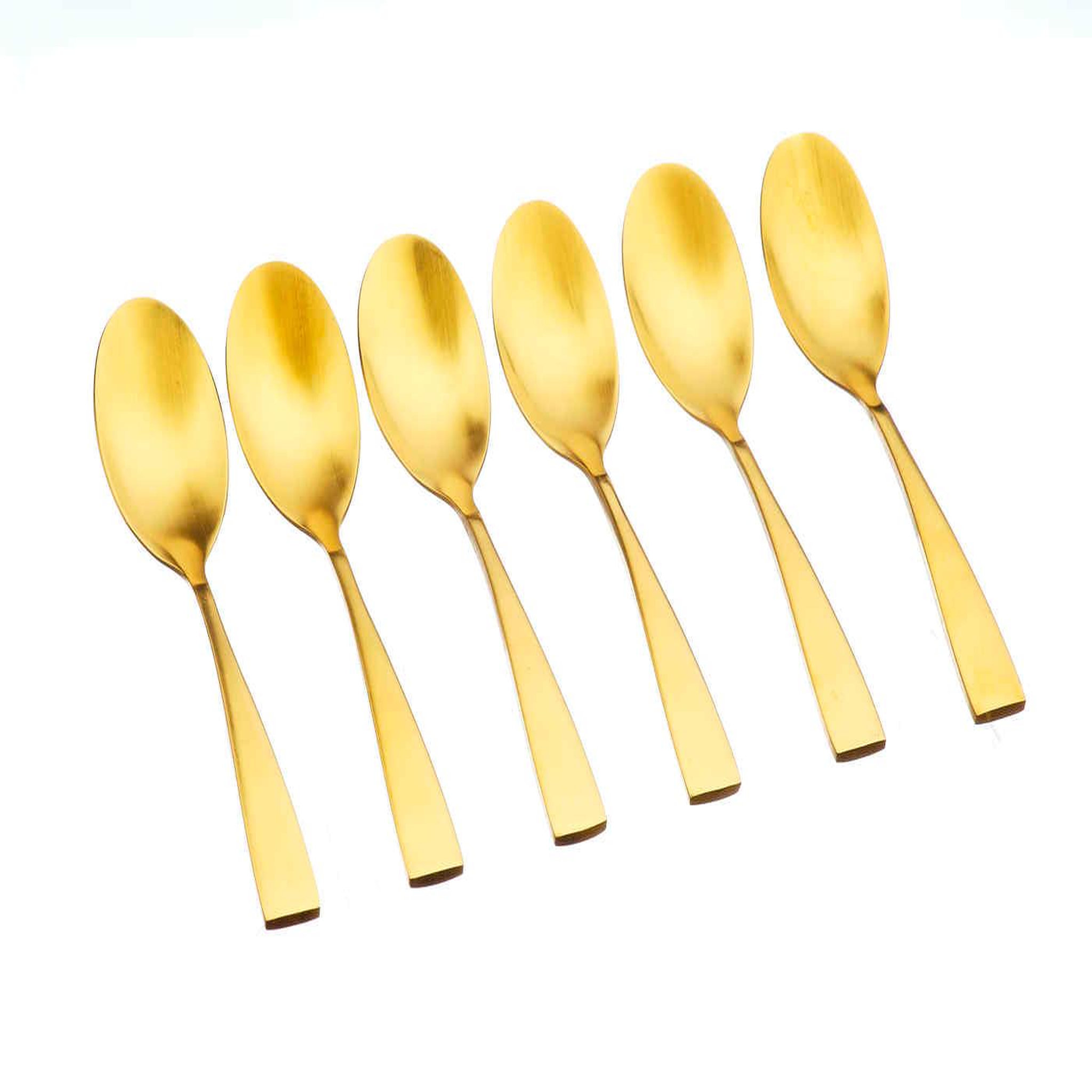 BJORN Coffret 6 petites cuillères SVEN - Gold