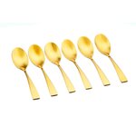 BJORN Coffret 6 petites cuillères SVEN - Gold
