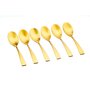 Voir la diapositive 1 : BJORN Coffret 6 petites cuillères SVEN - Gold