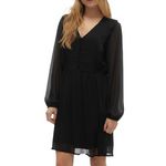 Vero Moda Robe  Femme Vero  oda Juna. Coloris disponibles : Noir