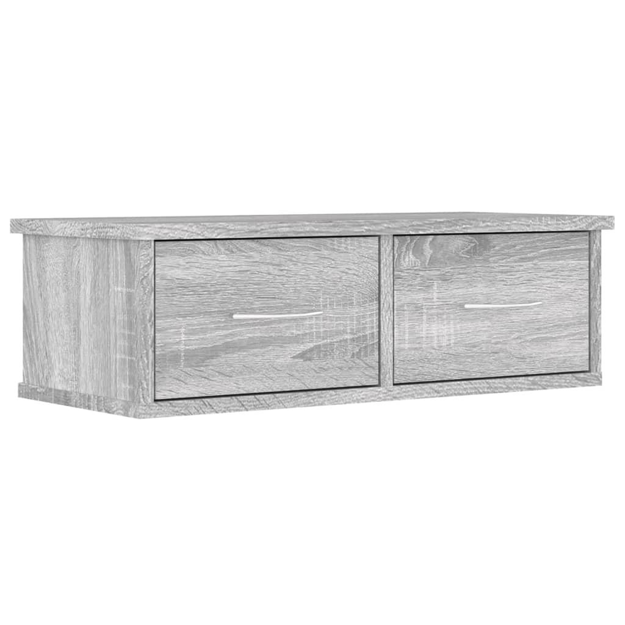 Voir la diapositive 2 : VIDAXL Armoire murale Sonoma gris 60x26x18,5 cm Bois d'ingenierie