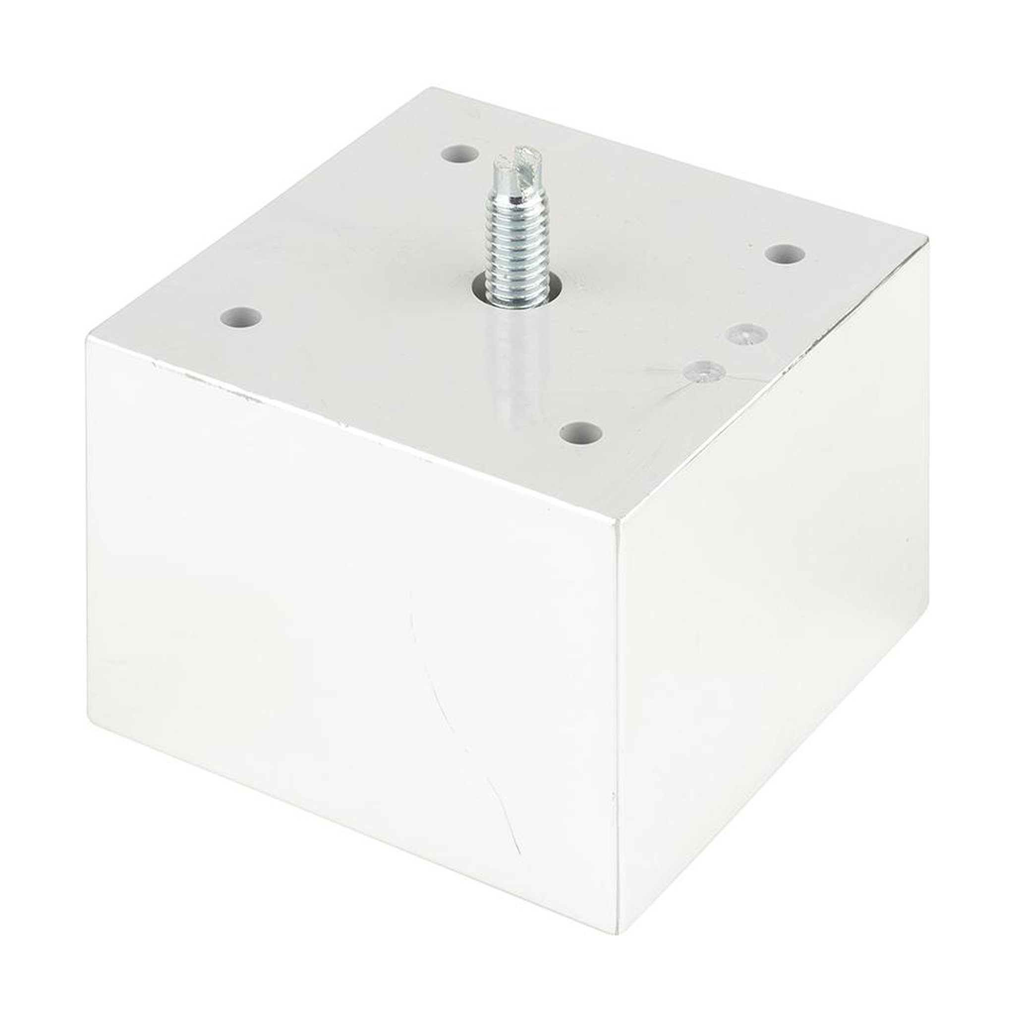 CENTRALE BRICO Pied de meuble fp002 50mm chrome brillant
