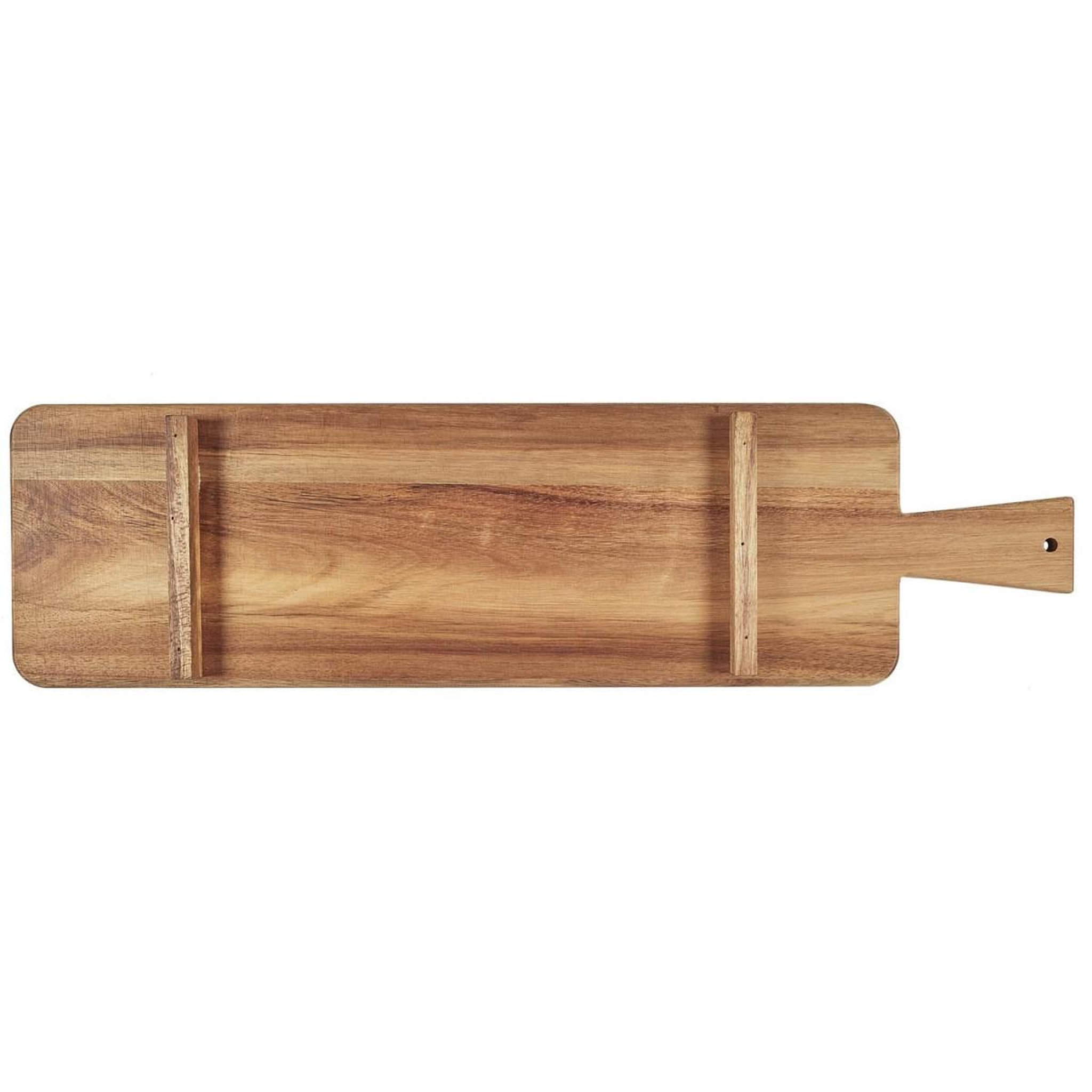 Voir la diapositive 4 : The Home Deco Factory Planche de Présentation sur Pied  Acacia  60cm Naturel