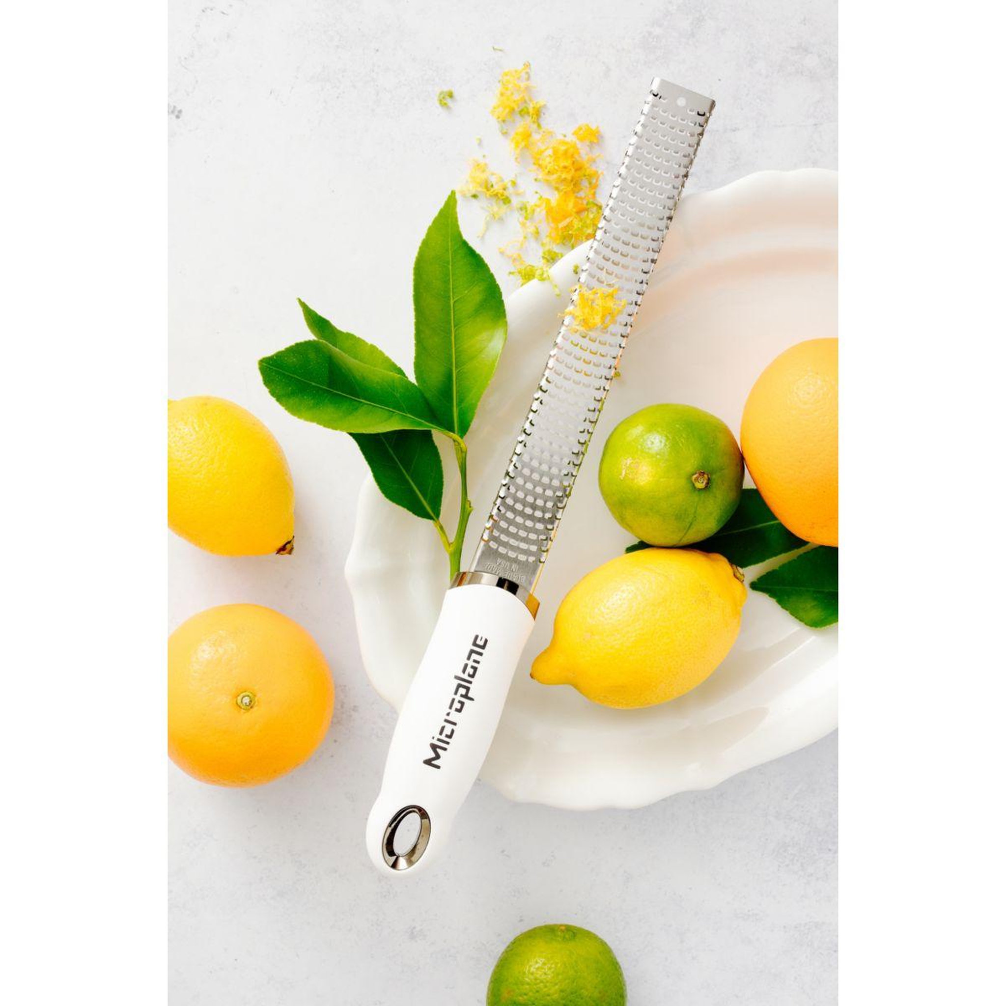 Voir la diapositive 4 : MICROPLANE Zesteur premium blanc