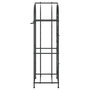 Voir la diapositive 4 : VIDAXL Casier à bouteilles 41 bouteilles noir 45x36x120 cm fer forgé