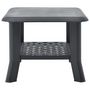 Voir la diapositive 4 : VIDAXL Table basse Anthracite 90x60x46 cm Plastique