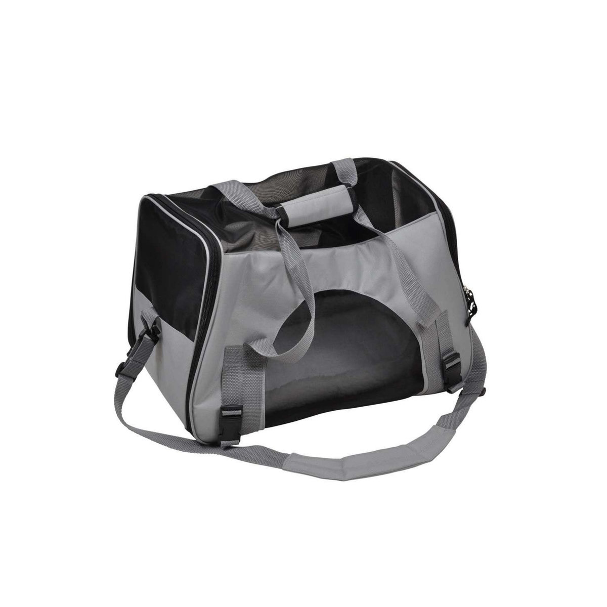 LOVE STORY Sac de transport pour chat et chien - Gris