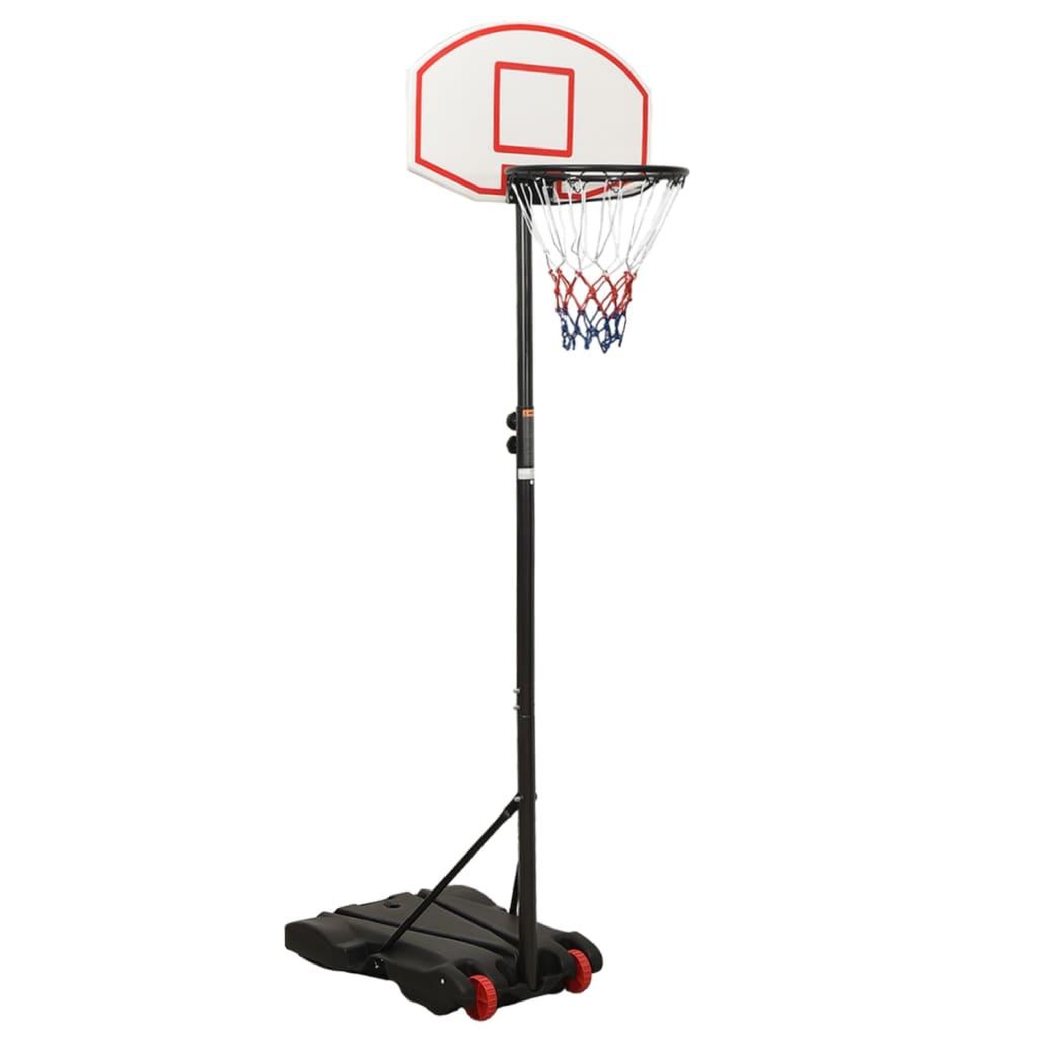 Voir la diapositive 1 : VIDAXL Support de basket-ball Blanc 216-250 cm Polyethylene