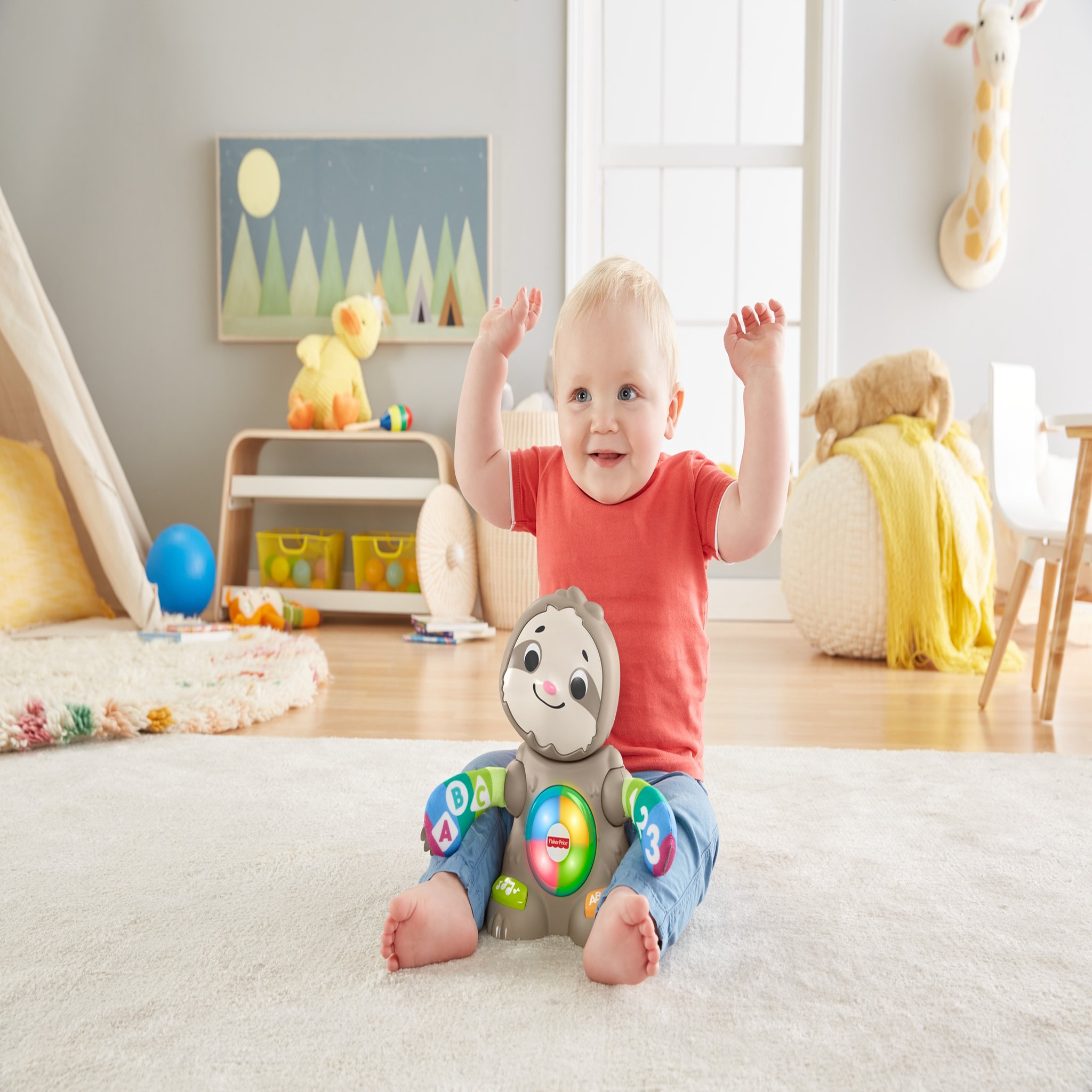 Voir la diapositive 5 : Fisher price Linkimals - Matthieu le paresseux interactif 