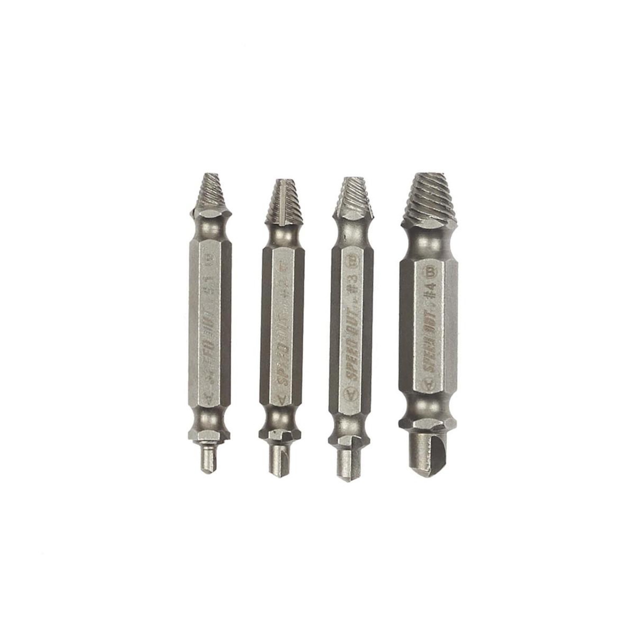 Voir la diapositive 2 : Je cherche une idee Lot de 4 extracteurs de vis  speed  20cm argent