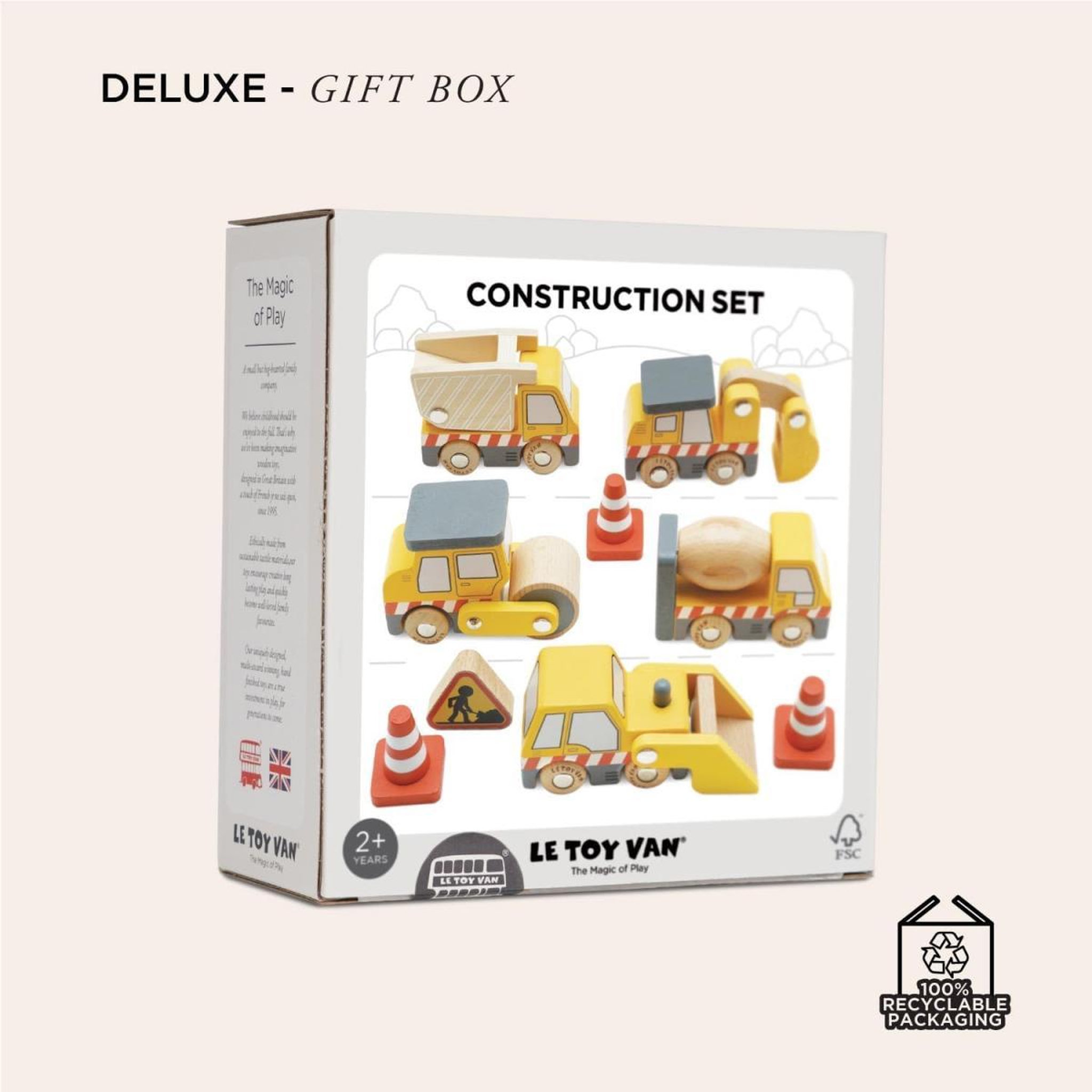 Voir la diapositive 3 : Le Toy Van Set De Véhicules De Chantier - 7 Pièces