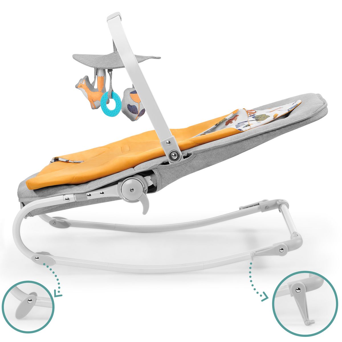 KINDERKRAFT Transat bébé 3 en 1 Felio