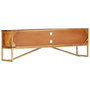 Voir la diapositive 5 : VIDAXL Meuble TV 140x30x45 cm Bois de Sesham massif