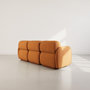 Voir la diapositive 6 : LISA DESIGN Penelope - canapé droit modulable 3 places en velours texturé