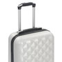 Voir la diapositive 6 : VIDAXL Valise rigide Argenté brillant ABS