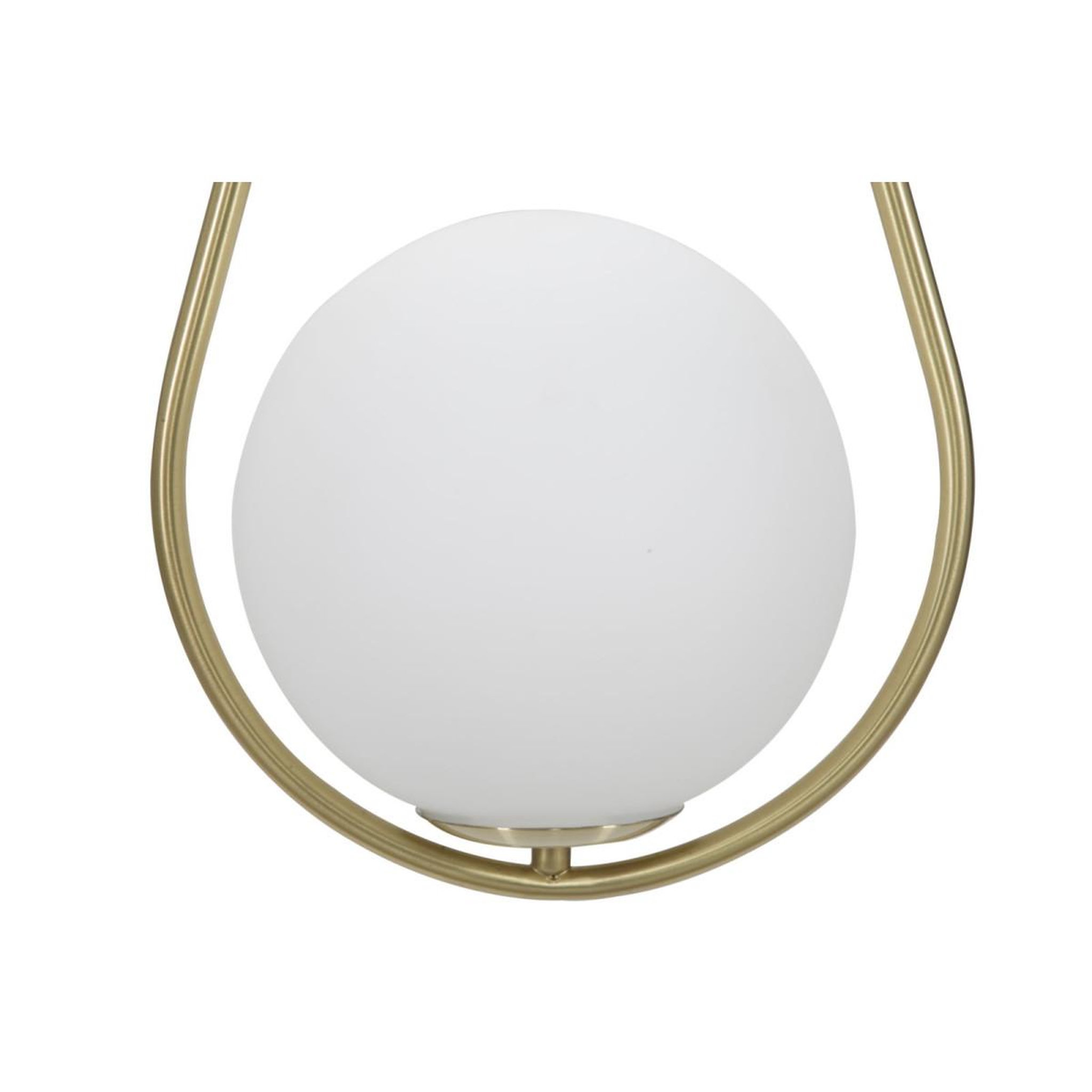Voir la diapositive 6 : Paris Prix Lampe suspension sphère  glamy drop  46cm blanc & or