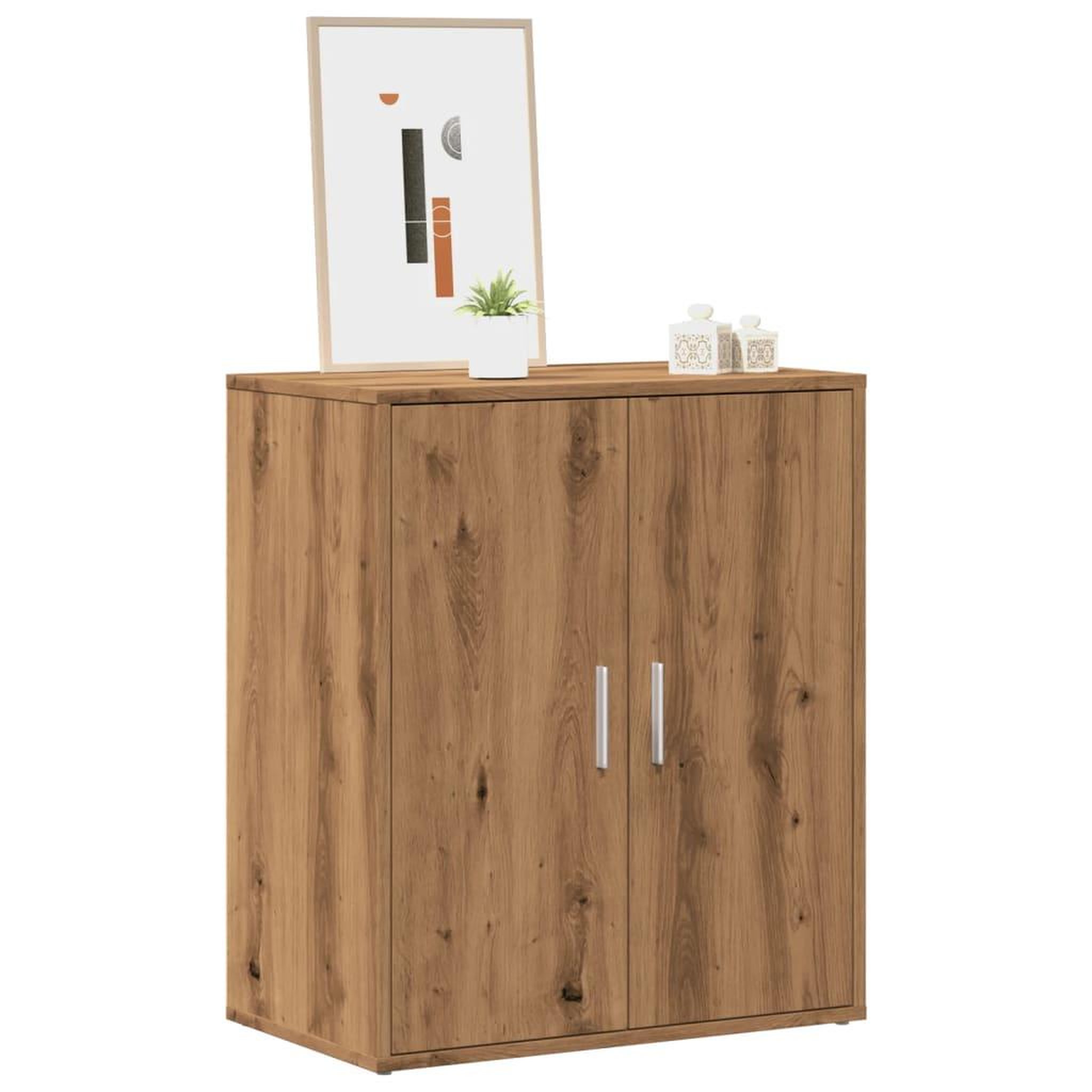 VIDAXL Armoire a chaussures chene artisanal bois d'ingenierie