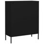 Voir la diapositive 4 : VIDAXL Armoire de rangement Noir 80x35x101,5 cm Acier