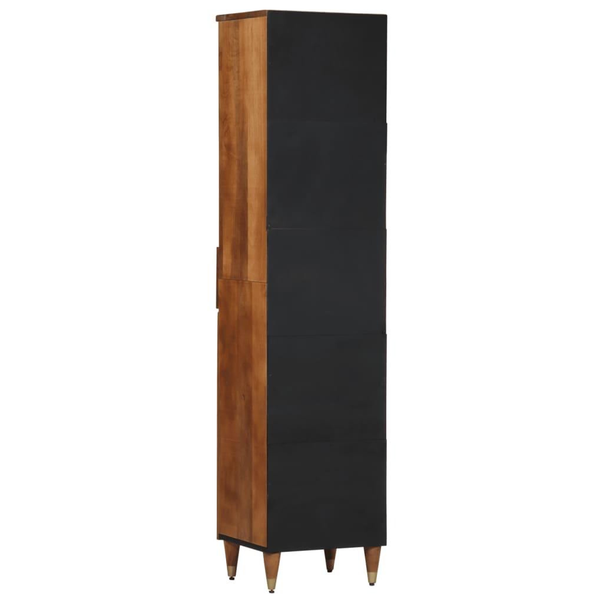 Voir la diapositive 5 : VIDAXL Armoire de salle de bain 38x33x160 cm bois massif de manguier