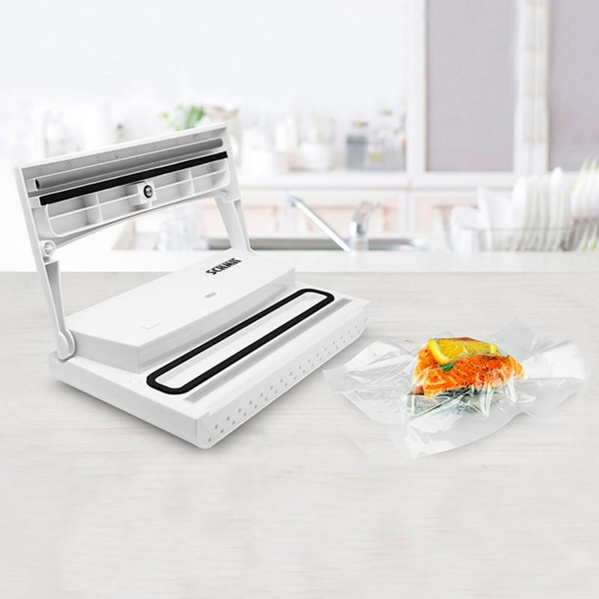 SCHMIT Machine Sous Vide Avec 10 Sacs Offerts Schmit V1 Blanc