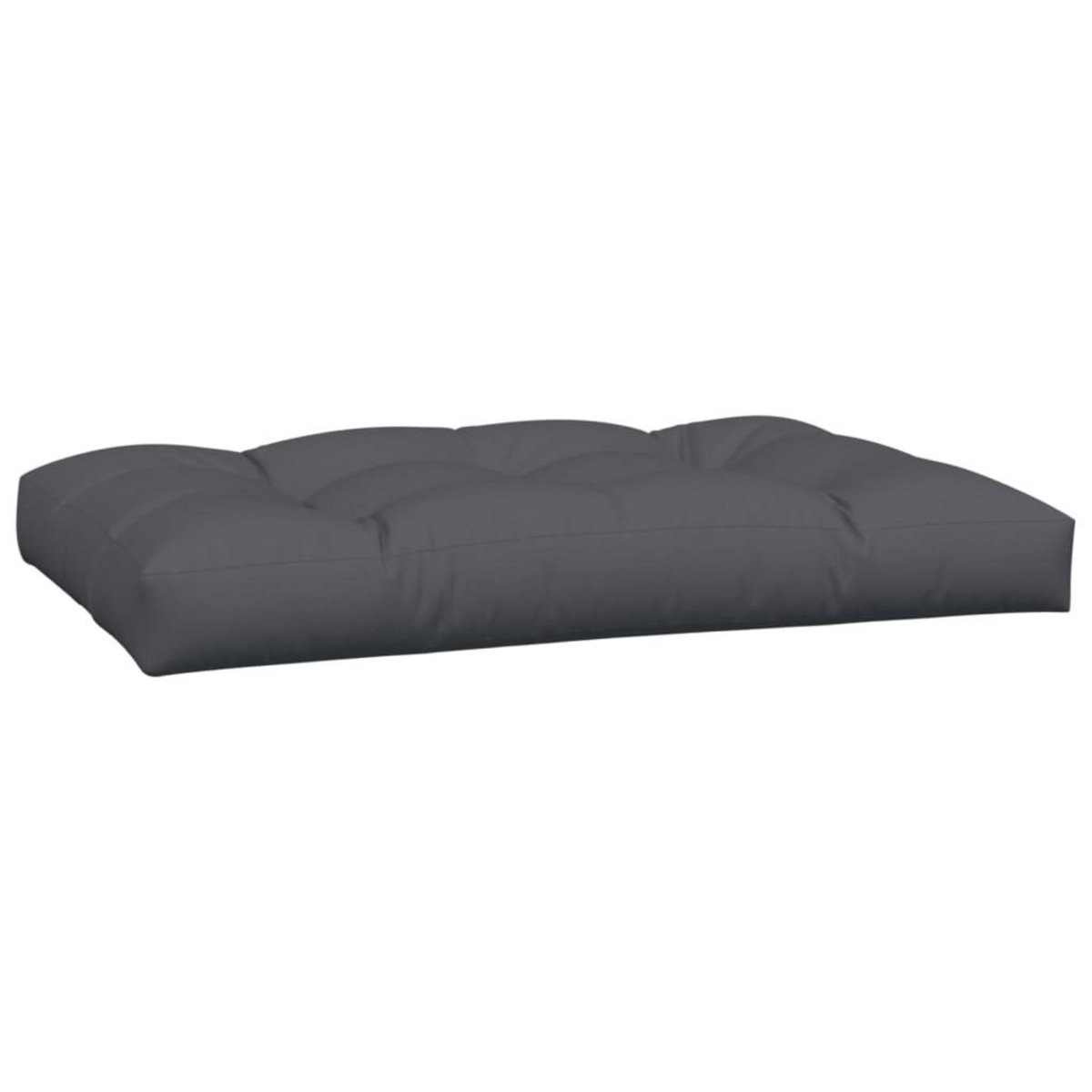 VIDAXL Coussins de palette lot de 5 anthracite tissu