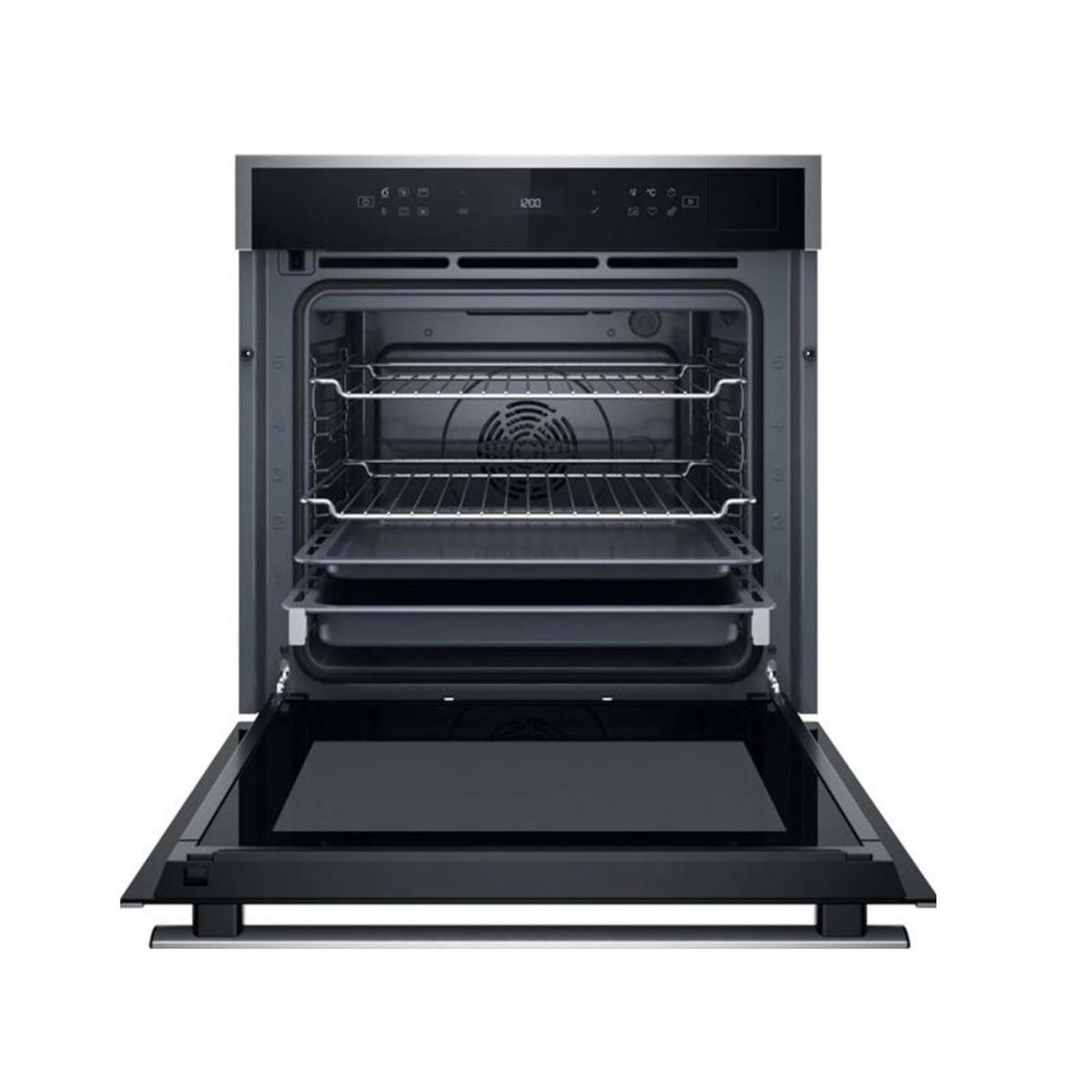 Voir la diapositive 3 : Whirlpool Four intégrable multifonction 73l 60cm pyrolyse inox - woi6a8pt1sxaf