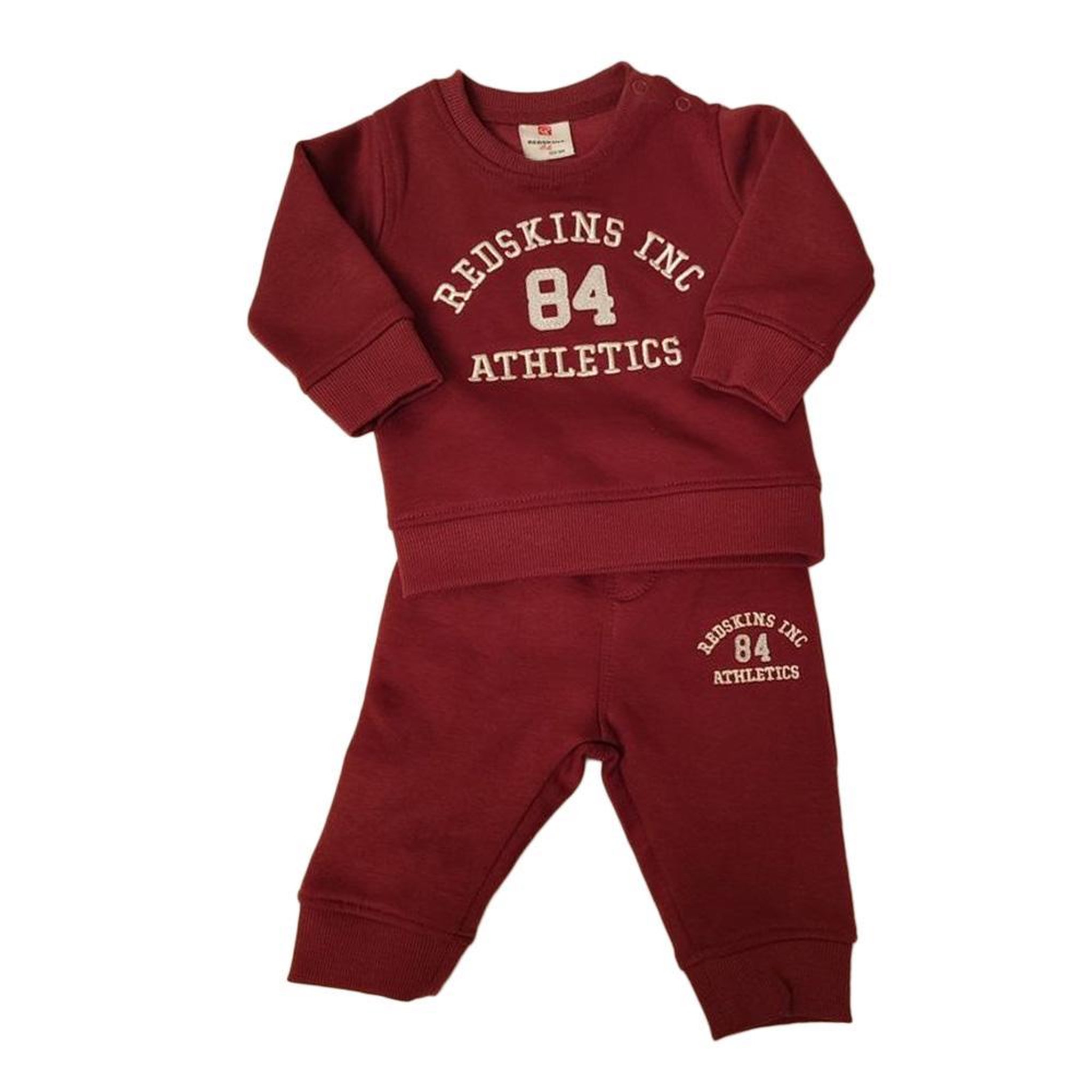 Voir la diapositive 2 : REDSKINS Ensemble de survêtement Bordeaux Rouge Garçon Redskins SET3100