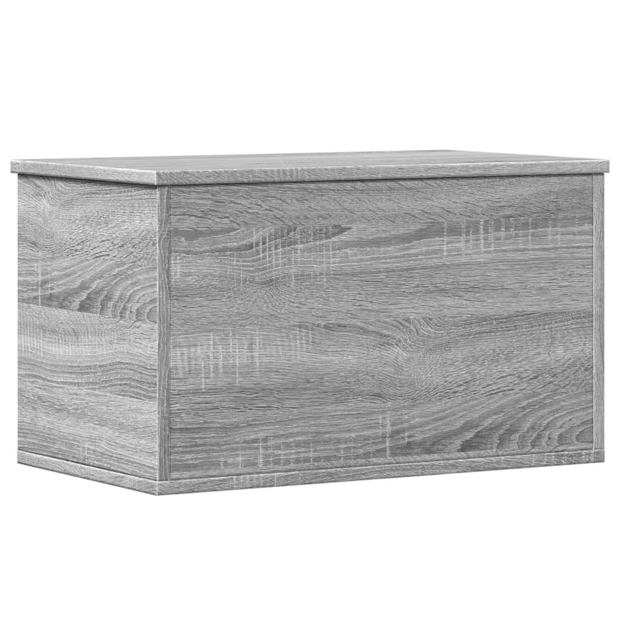 Voir la diapositive 2 : VIDAXL Boîte de rangement sonoma gris 60x35x35 cm bois d'ingenierie