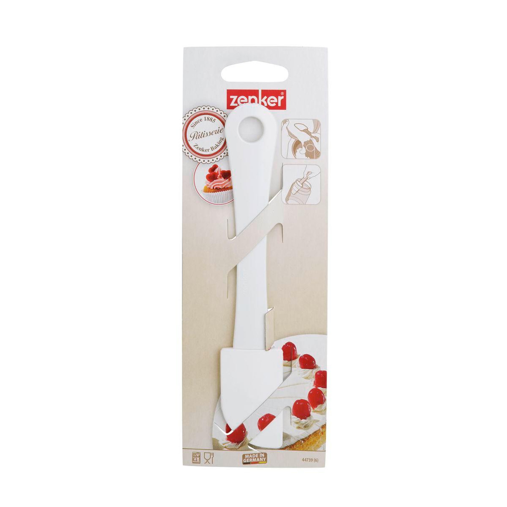 Voir la diapositive 5 : ZENKER Spatule de cuisine et de pâtisserie 18,5 cm zenker