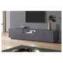 Voir la diapositive 3 : Meuble TV 4 portes 1 niche 1 tiroir L220cm VERONA