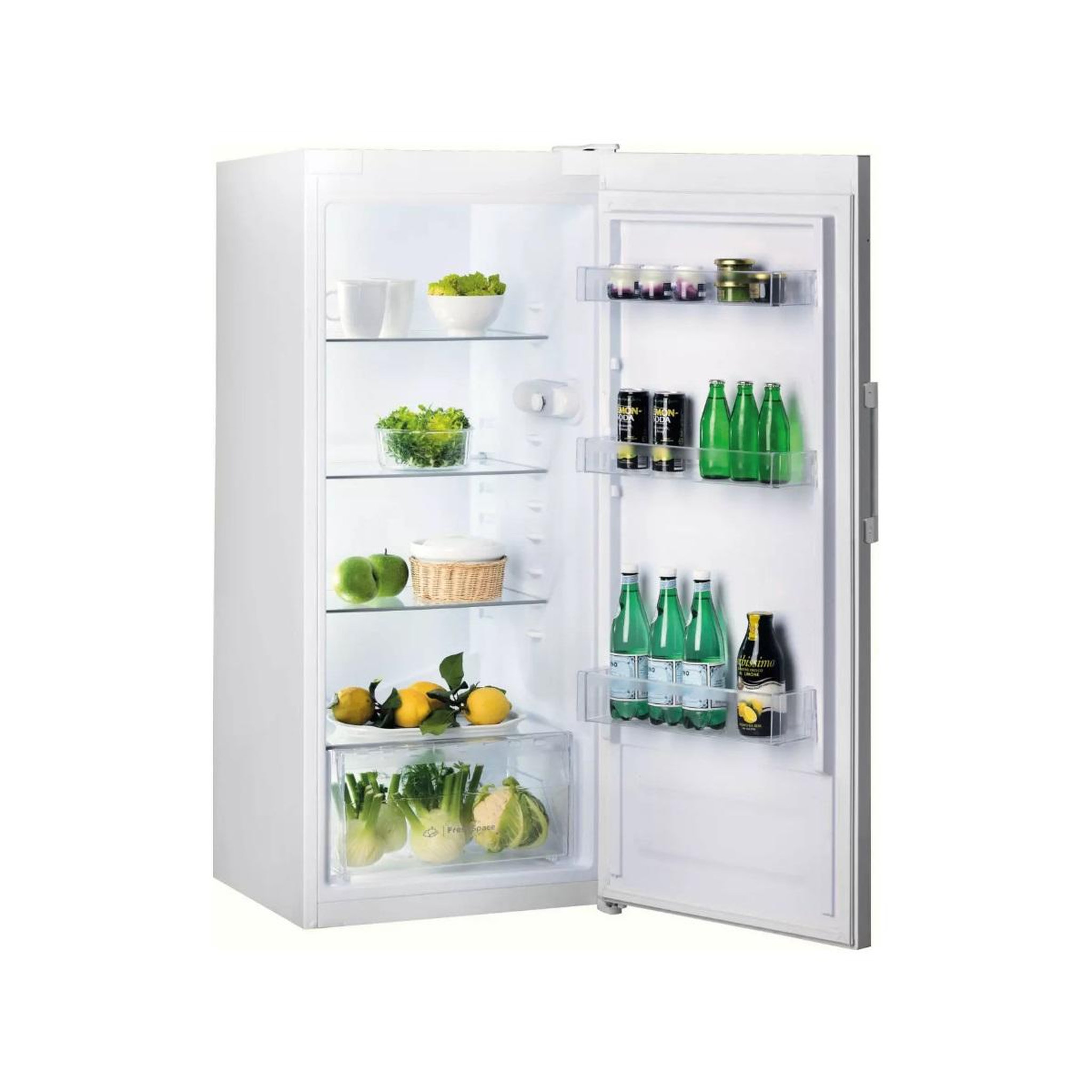 Voir la diapositive 3 : Indesit Réfrigérateur 1 porte 60cm 263l blanc - SI42W