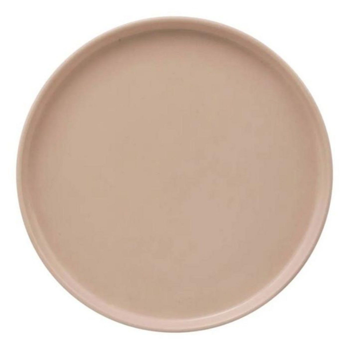 SECRET DE GOURMET Lot de 6 Assiettes Plates  Marie  26cm Nude
