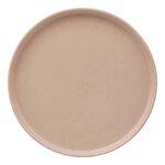 SECRET DE GOURMET Lot de 6 Assiettes Plates  Marie  26cm Nude