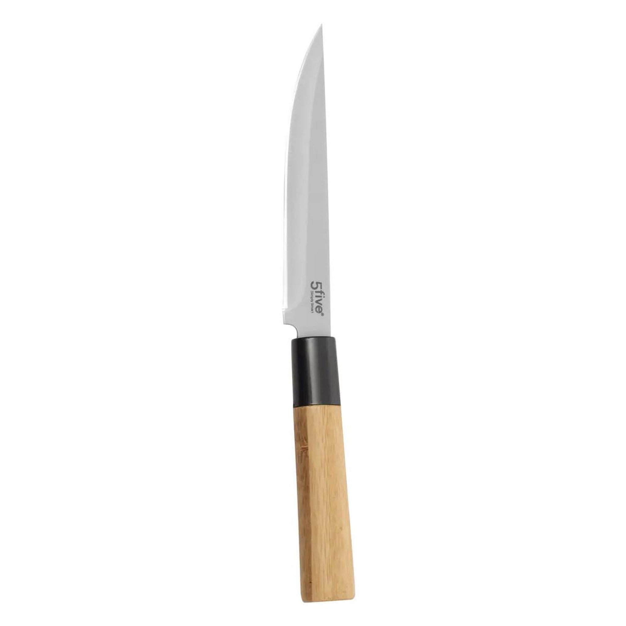 FIVE Couteau Utilitaire en Bambou  Java  25cm Naturel