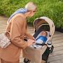 Voir la diapositive 2 : KINDERKRAFT Poussette 2 en 1 avec nacelle YOXI, roues anti-crevaison et accessoires