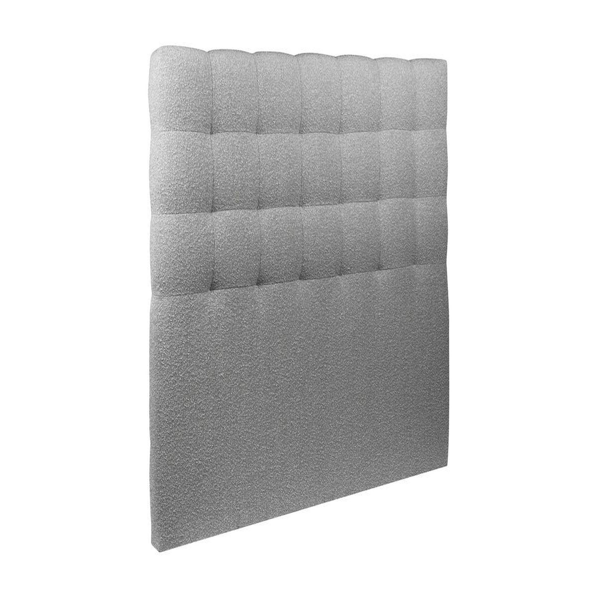 Voir la diapositive 5 : Sommeil de Plomb Lit avec tête de lit capitonnée bouclette et sommier kit - Hauteur totale : 29cm