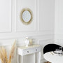 Voir la diapositive 2 : Paris Prix Miroir Mural Soleil Design  Royal  60cm Or