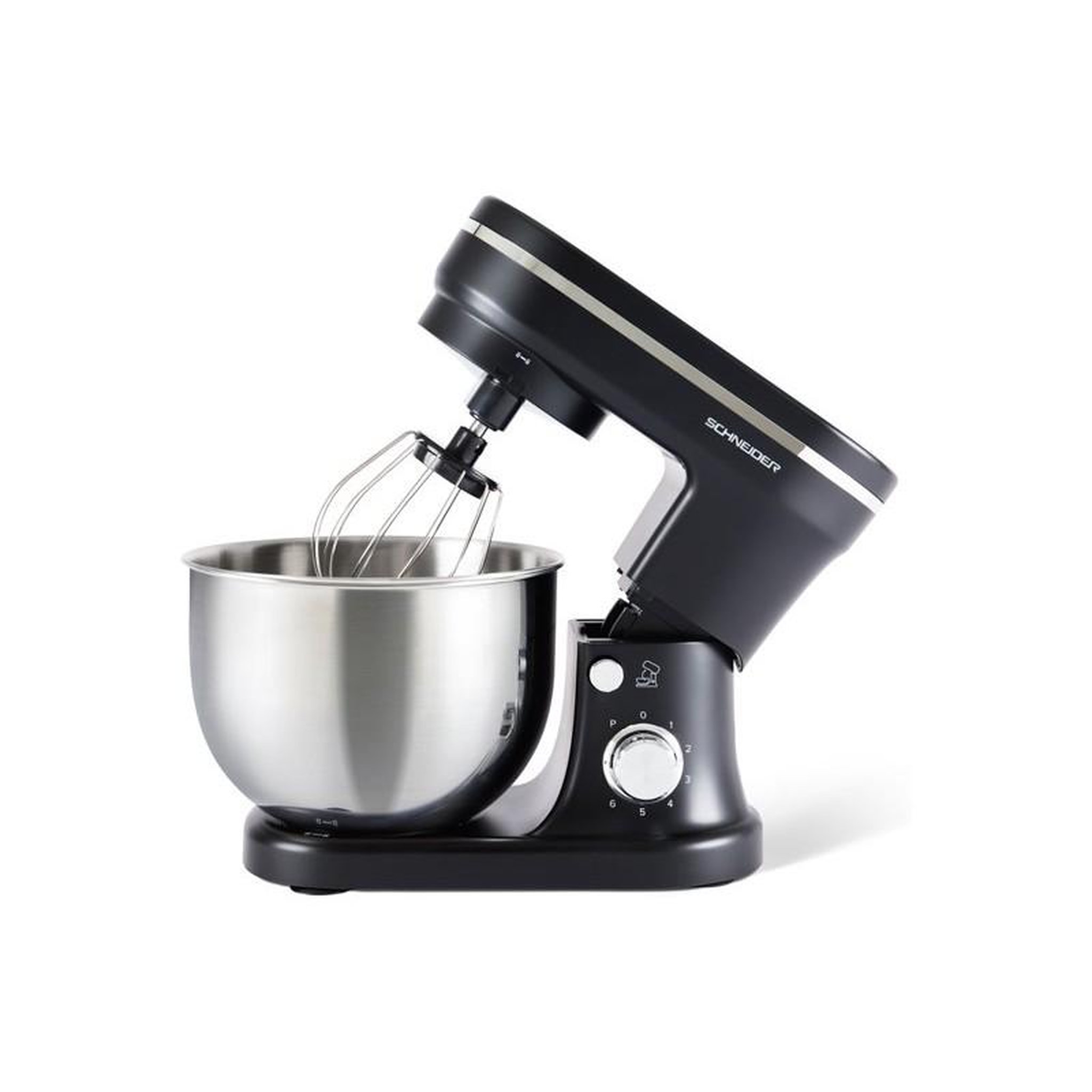 Voir la diapositive 1 : SCHNEIDER Robot Pâtissier Noir 5l Scfp2512b Schneider
