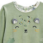 Voir la diapositive 3 : Petit Béguin Lot de 2 pyjamas bébé en velours Boavista