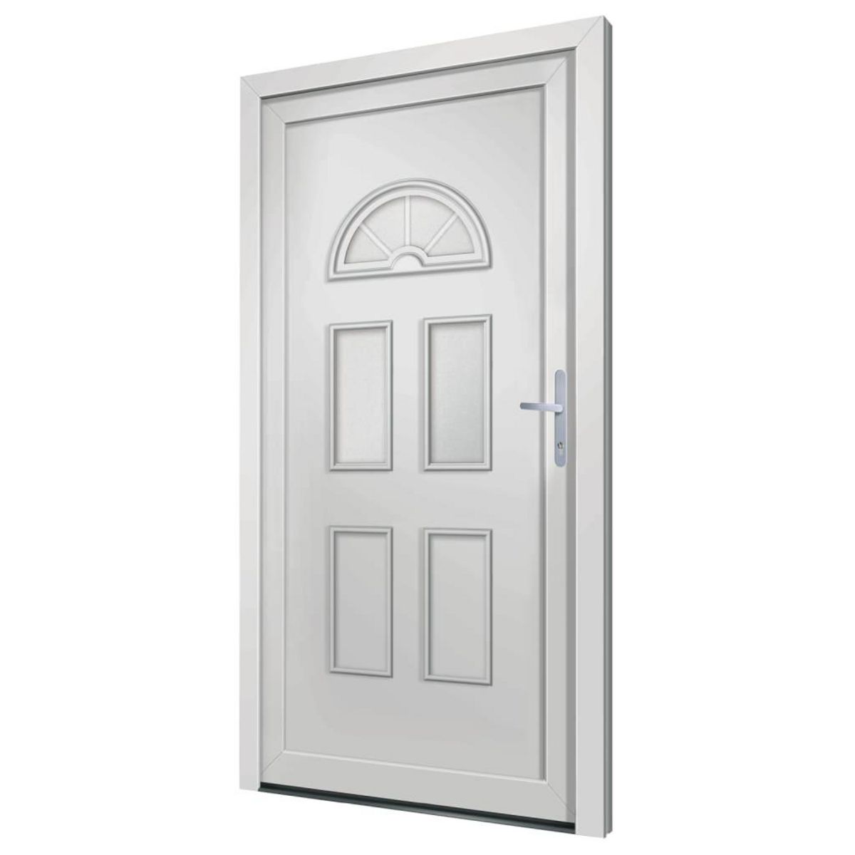 VIDAXL Porte d'entree blanc 88x190 cm PVC