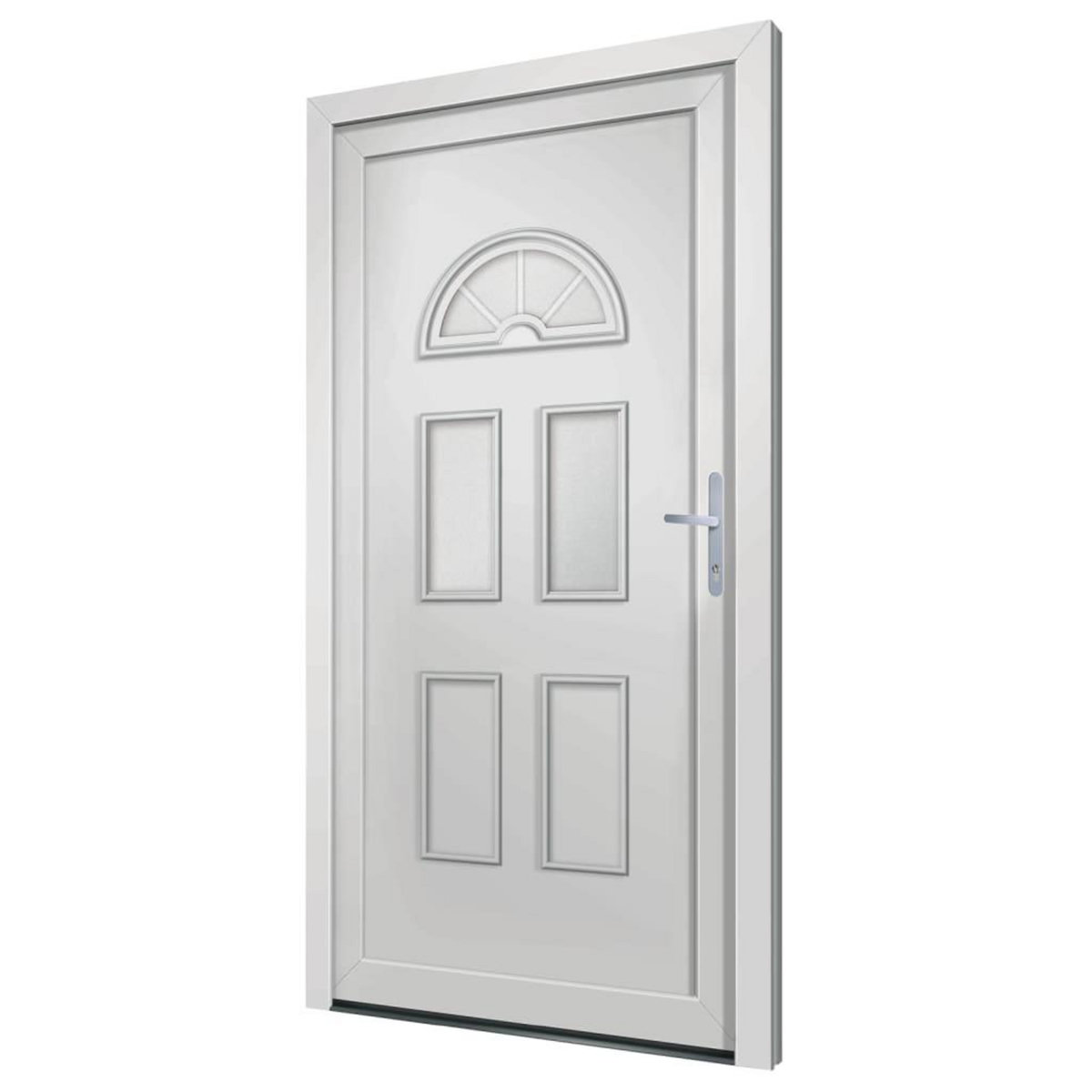 VIDAXL Porte d'entree blanc 88x190 cm PVC