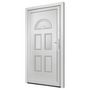Voir la diapositive 4 : VIDAXL Porte d'entree blanc 88x190 cm PVC