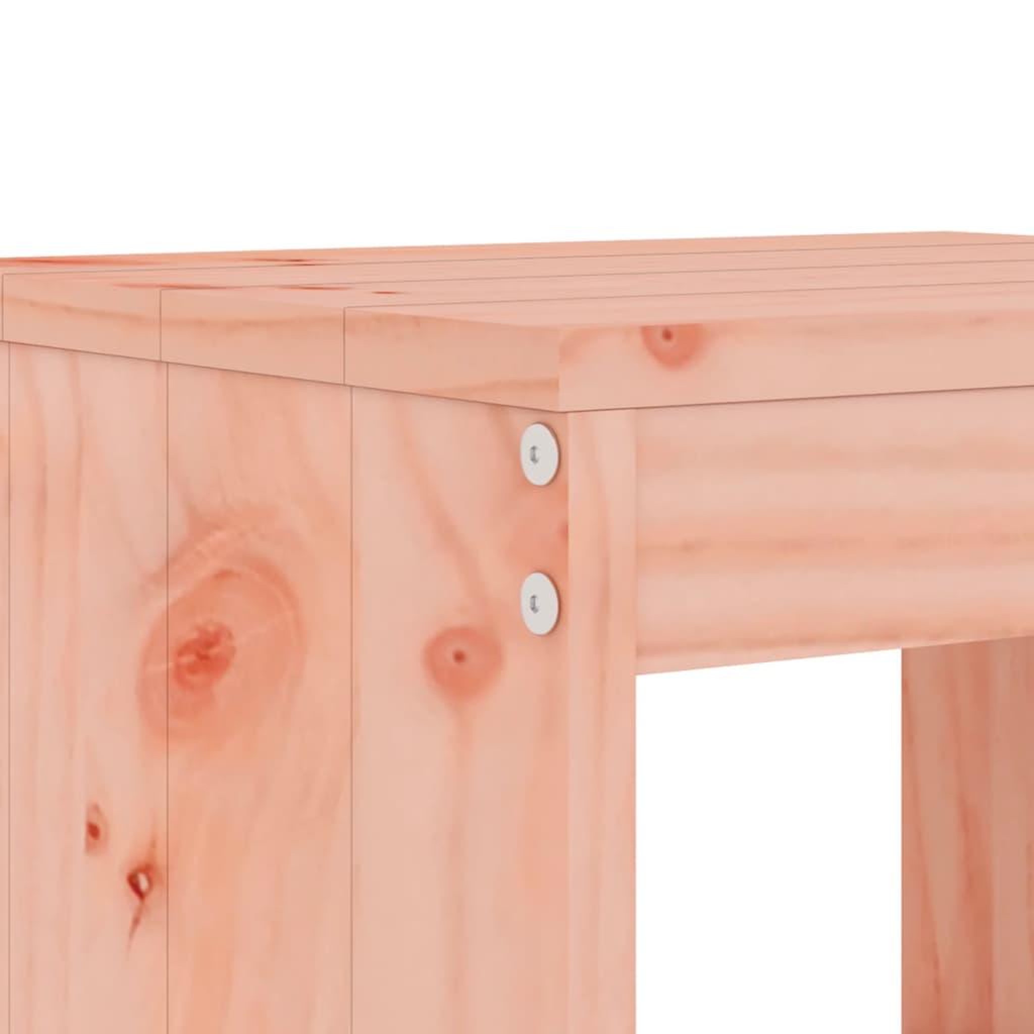 Voir la diapositive 5 : VIDAXL Ensemble a manger de jardin 17 pcs bois massif de Douglas