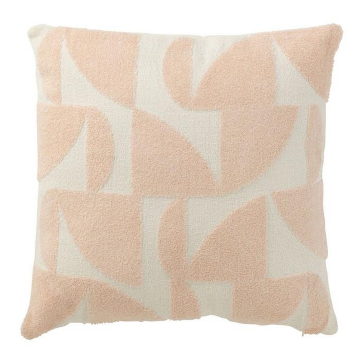 Paris Prix Coussin Déco  Géométrique  43x43cm Saumon