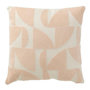 Voir la diapositive 1 : Paris Prix Coussin Déco  Géométrique  43x43cm Saumon