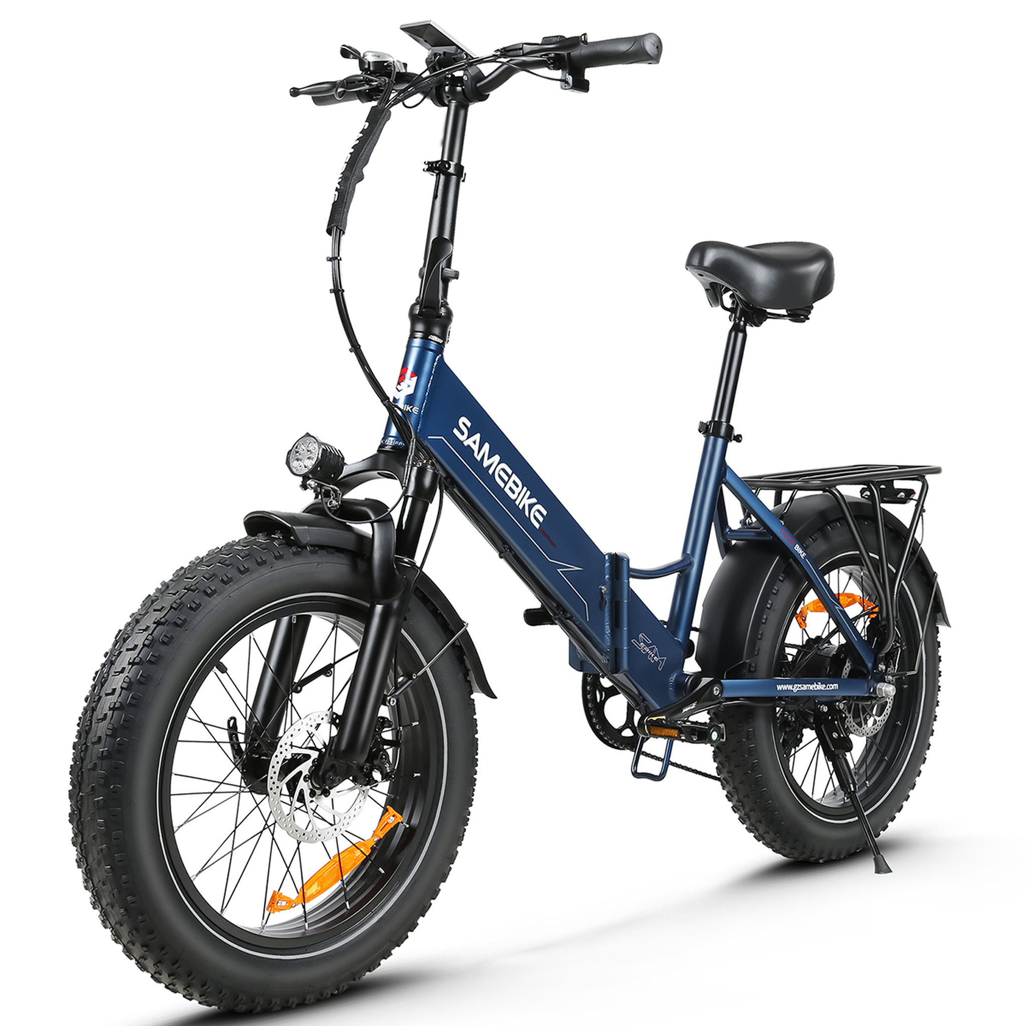 Voir la diapositive 1 : SAMEBIKE Vélo électrique pliant SAMEBIKE LOTDM200-II