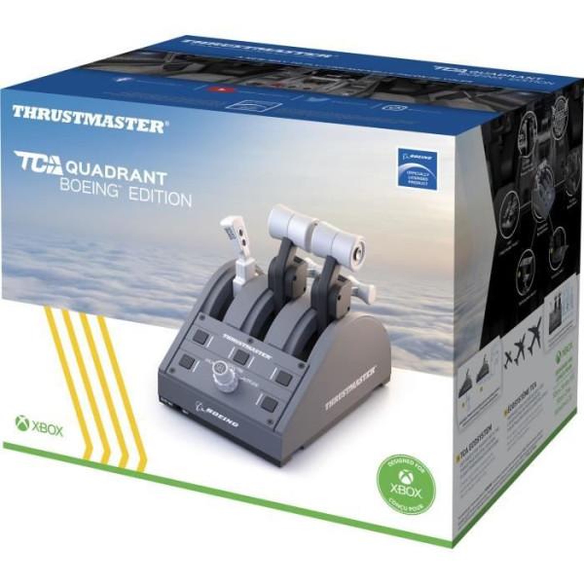 Voir la diapositive 4 : Thrustmaster TCA THRUSTMASTER Quadrant Boeing Edition