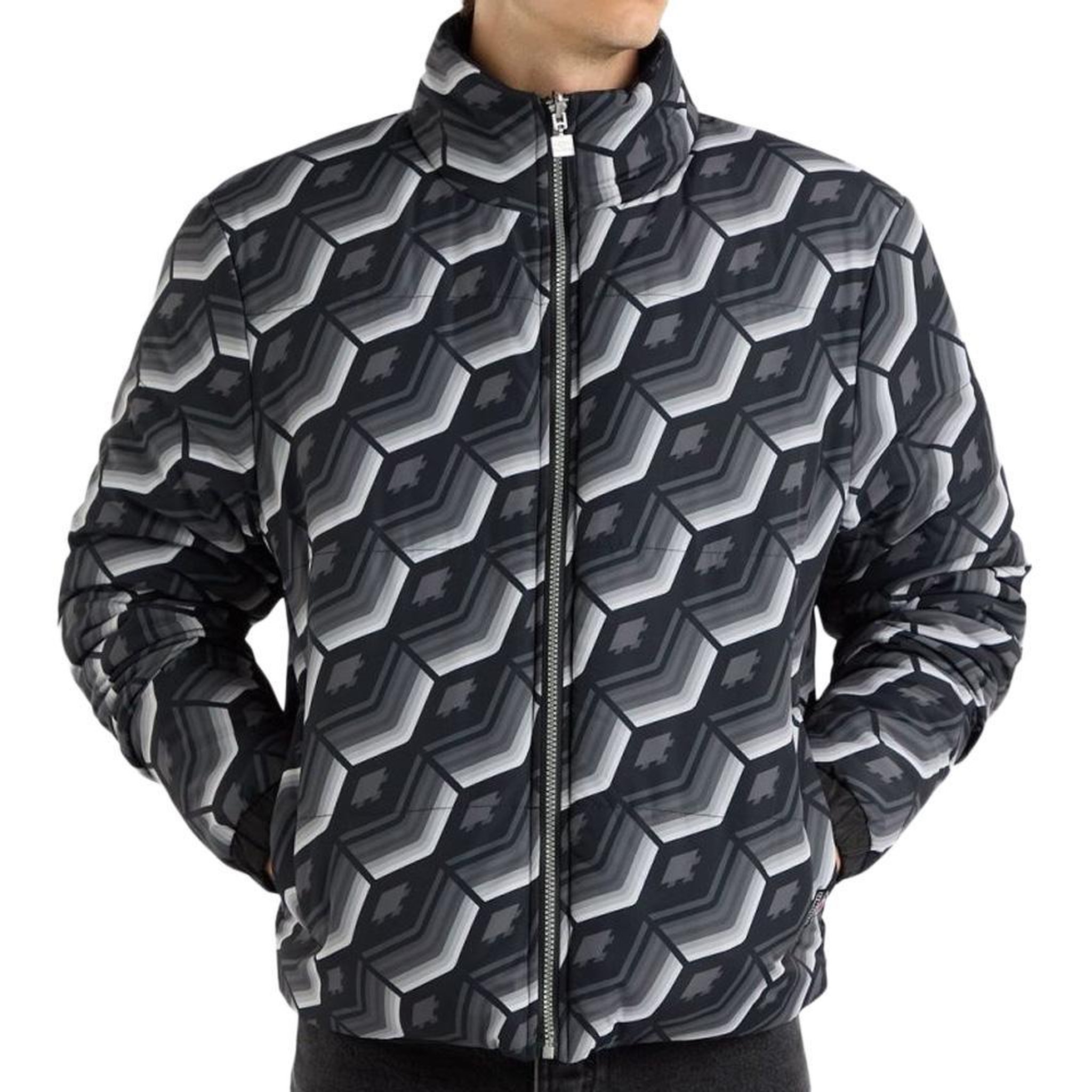 Voir la diapositive 2 : UMBRO Veste Noire Homme Umbro Revers