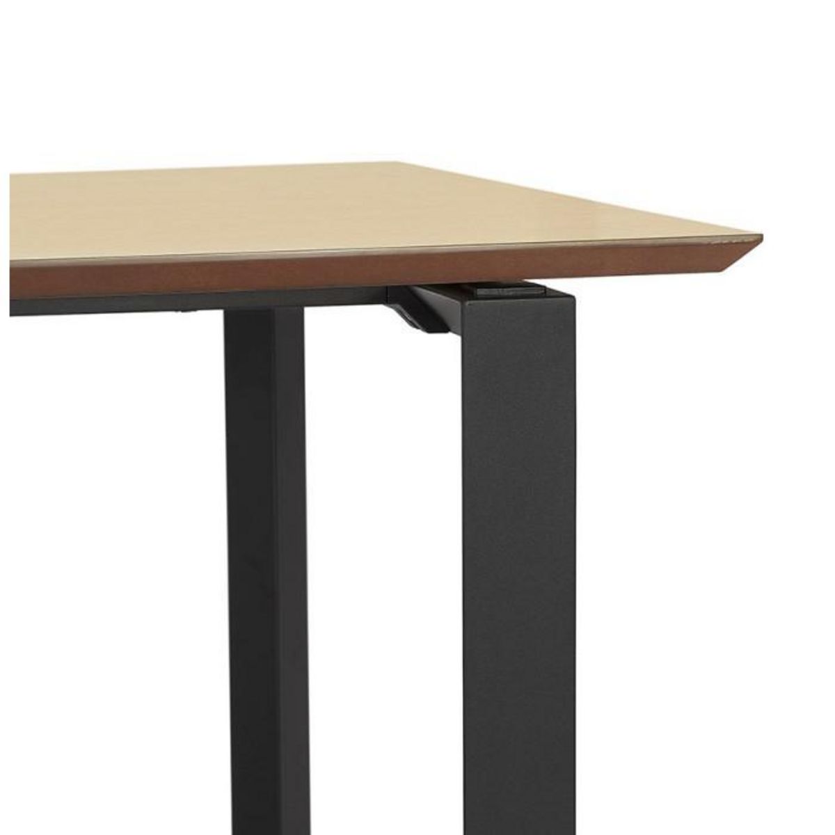 Paris Prix Bureau Design  Ribaila  130cm Naturel & Noir